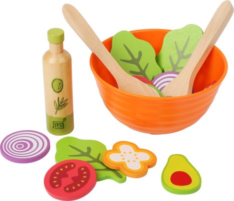 small foot Salat-Zubereitungsset