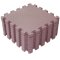 BABYDAN Spielmatte Puzzle Dusty Rose 90x90 cm