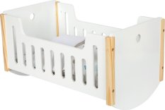 small foot Drewniana kołyska dla lalek Little Button