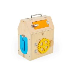 Bigjigs Toys Activity Board Häuschen
