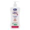 CHICCO Leite corporal suave com dispensador Baby Moments Sensitive 97% ingredientes naturais 500 ml