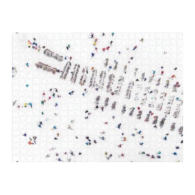 Galison Doppelseitiges Puzzle Schnee Gray Malin 500 Teile