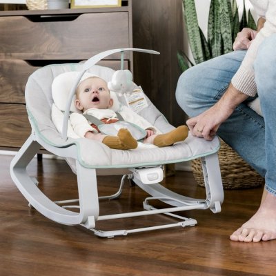 INGENUITY Babyschaukel vibrierend 3in1 Keep Cozy Weave 0m+ bis 18 kg