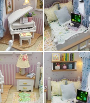 2Kids Toys miniatura da casa de bonecas Lar dos teus sonhos