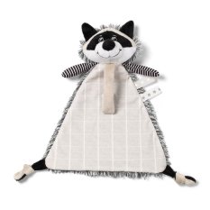 BABYONO Rocky raccoon pacifier holder pet 20x24 cm