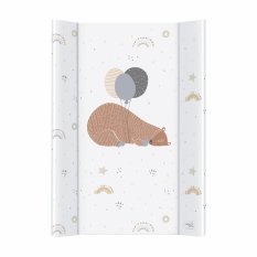 CEBA BABY Wickelauflage 2-seitig mit fester Platte (50x80) Comfort Big Bear