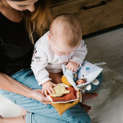 BABYONO Zintuiglijk boek Natuur 0m+