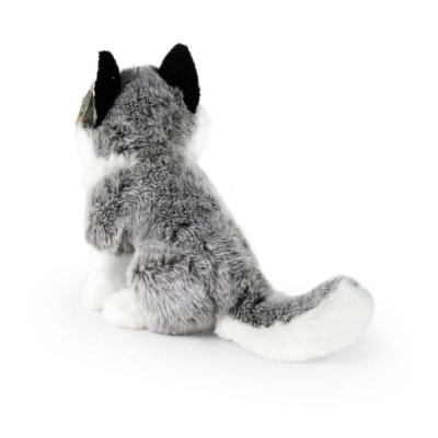 Rappa Câine de pluș husky așezat 30 cm ECO-FRIENDLY