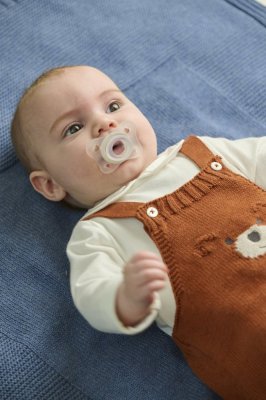 CHICCO Smoczek Physio Mini Soft pełny silikon 0-2m chłopiec 2 szt
