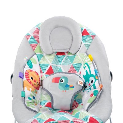 BRIGHT STARTS Babyliege mit Vibration und Melodie Toucan Tango 0 m+, bis 9 kg, 2018
