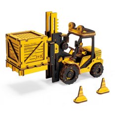 RoboTime Puzzle 3D de madeira mecânica Empilhador