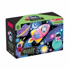 Mudpuppy Űrálmok puzzle - világít a sötétben 100 darabos