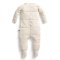 ERGOPOUCH Kombinezon do spania z bawełny organicznej Onesie Oatmeal Marle 6-12 m, 2,5 tog