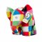 Rainbow Plush toy elephant Elmer