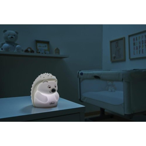 CHICCO Luz noturna recarregável e portátil Sweet Lights - Hedgehog