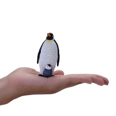 Mojo Kaiserpinguin mit Jungtier