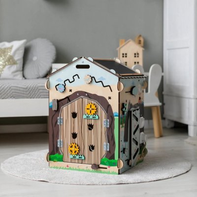 BusyKids Activity board Domek DINO