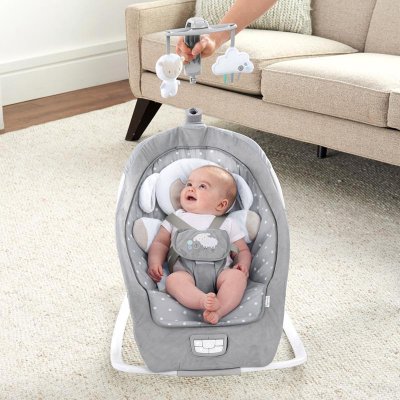 INGENUITY Swing vibrando com a melodia Cuddle Lamb 0m+ até 18 kg, 2019