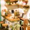 RoboTime 3D Holzpuzzle Miniatur Puppenhaus Café