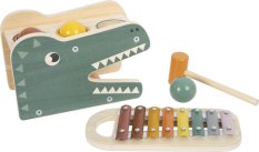small foot Xylophon und Hammerbank 2 in 1 Safari