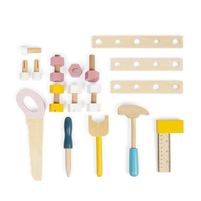 Bigjigs Toys Kinder Werkbank mit Werkzeug