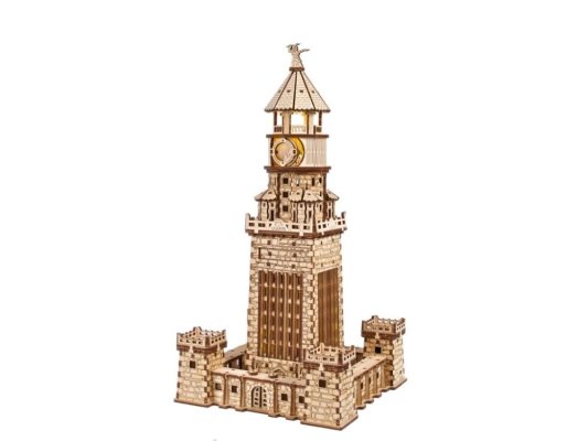 Ugears 3D lesene mehanske sestavljanke Aleksandrijski svetilnik