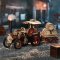 RoboTime 3D Holzbausatz Mechanisches Modell Dampfmaschine