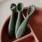 PETITE&MARS Set of 3 silicone training spoons Take&Match Misty Green 6m+