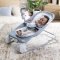 INGENUITY Masažna fotelja vibrirajuća s Happy Belly™ Rock-to-Bounce melodijom - Chambray 0m+ do 9kg