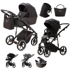 ADAMEX Wózek wielofunkcyjny Mobi New Lux Black