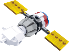 Sluban Space M38-B0731G Satellite H