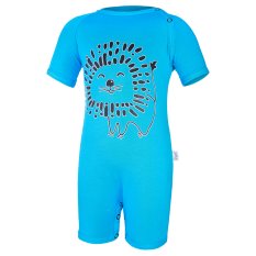 Overall dünn kurz Outlast® - Azurblau