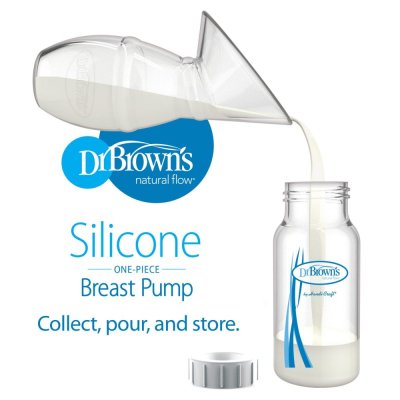 DR.BROWN'S Set Raccoglitore di latte materno + Massaggiagengive Flexees Friends volpe