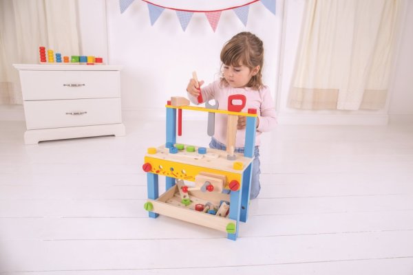 Bigjigs Toys Meine erste Werkbank