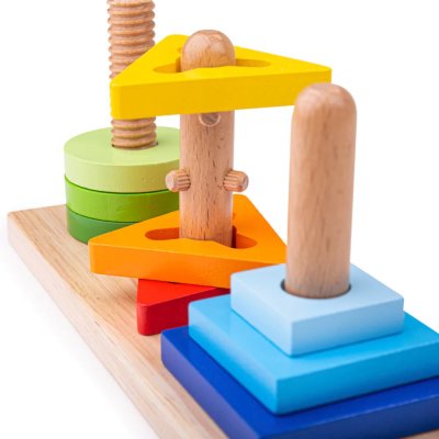 Bigjigs Toys Auflegen und drehen