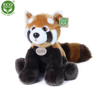 Rappa Panda rojo de peluche de pie 28 cm ECO-FRIENDLY
