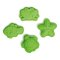 Bigjigs Toys Silikonski modelčki zeleni Meadow