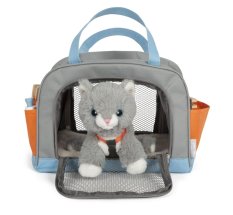 small foot Plush Cat with Care Set