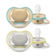 Philips AVENT Ultra neutralny smoczek powietrzny 0-6m, 2 szt