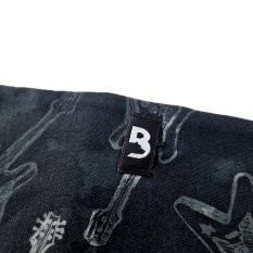 Nákrčník podšitý Outlast® - čierna gitary/čierna