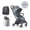 Carrinho de passeio EASYWALKER Rockey S Smooth Grey