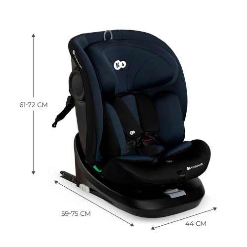 KINDERKRAFT Car seat I-Grow i-Size 40-150cm Black