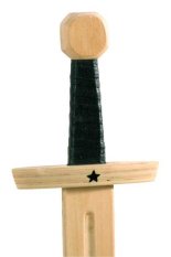 small foot Wooden Star Knight Sword