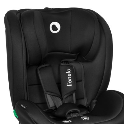 LIONELO Bilbarnstol Bastiaan i-Size (40-150 cm) Black Carbon