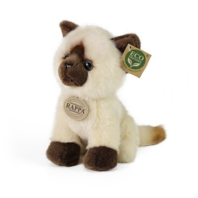 Rappa Gato siamés de peluche 18 cm ECO-FRIENDLY