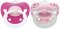NUK Smoczek Signature 6-18m dziewczynka 2 szt