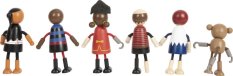 small foot Buigpoppen piratenfiguren