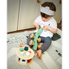 small foot Ślimak motoryczny do ciągnięcia z kształtami