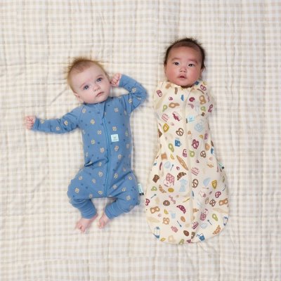 ERGOPOUCH Inbäddning och sovsäck 2-i-1 Cocoon Bon Appetit 0-3 mån, 3-6 kg, 0,2 tog