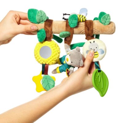 BABYONO Hanging toy gardener Teddy 0m+